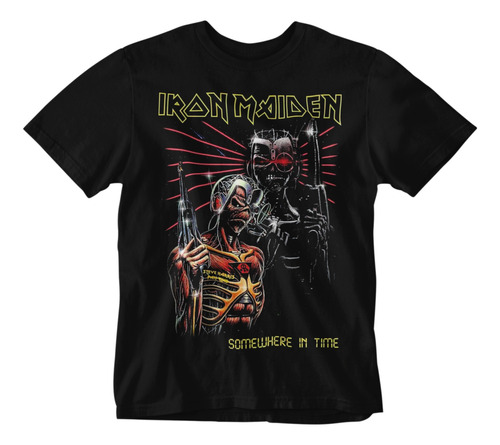 Camiseta Heavy Metal Iron Maiden C19