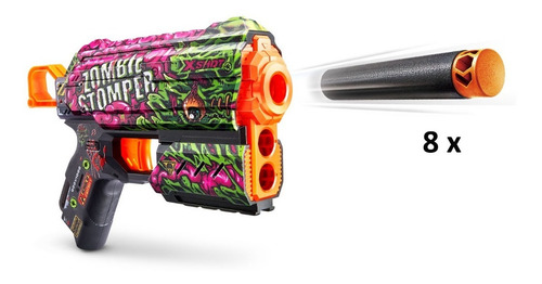 Imagen 1 de 6 de Pistola Lanza Dardos X-shot Zuru Skins Flux Diseños Graffiti