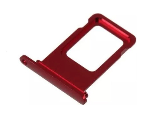 Bandeja Porta Nano Sim Jm Compatible iPhone XR Rojo O Coral