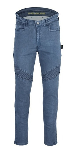 Imagen 1 de 10 de Pantalón Motociclista Kevlar Black Label Biker Lincoln