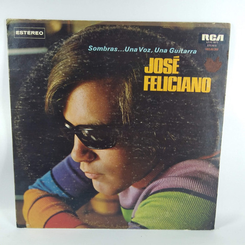 Lp Vinyl   Jose Feliciano Sombras... Una Voz, Una Guitarra