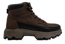 Comprar Botas Hombre Hush Puppies Cuero Trekking Acordonada Heston