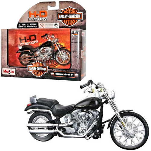 Moto Harley Davidson 2000 Fxstd Softail Deuce Maisto Mrtoy