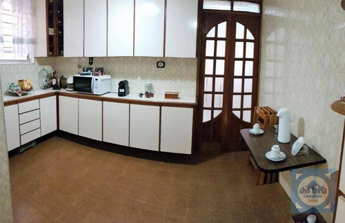 Casa Com 3 Dormitórios À Venda, 190 M² Por R$ 730.000,00 - Campo Grande - Santos/sp - Ca0774