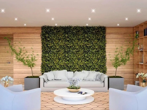 Imagem 4 de 8 de Muro Vegetal Jardim Vertical Verde 2x1 Decoracao Cerca Casa