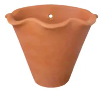 Comprar 4 Vasos Barro Cerâmica Parede Jardim Orquídea Flores Plantas