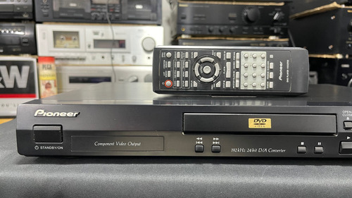 Dvd Player Pioneer Dv353 C/ Controle Ñ Marantz Yamaha Sony Preto (Usado)