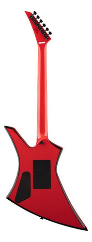 Jackson X Series Kelly Kex, Ferrari Red, guitarra elétrica, vermelha, material de escala, Laurel, orientação à direita