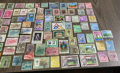 Imagen 3 de 6 de Hermoso Lote De Mas De 200 Estampillas Suramericanas Variado