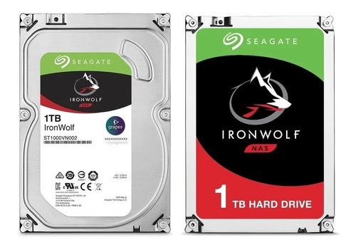 Disco Rigido 1tb Seagate Ironwolf 1tb 7200rpm 64mb 4 Nas Pc