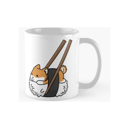 Taza Sushi Divertido Shiba Inu Calidad Premium