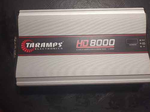 Potencia Taramps Hd 8000w Rms Amplificador Monoblock