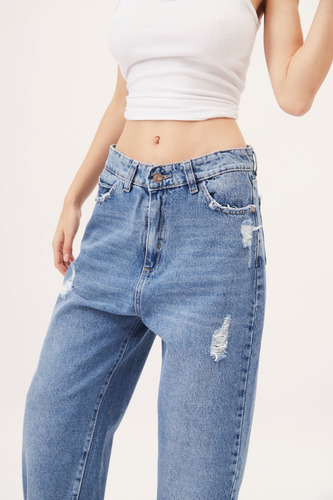 Imagen 2 de 4 de Jean Baggie Fit Lennon De Mujer 47 Street