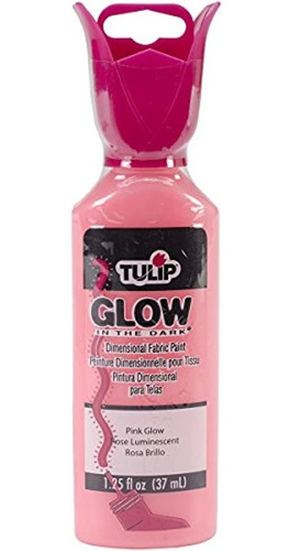 Pintura De Tela Dimensional Tulip 1.25oz Color Rosa