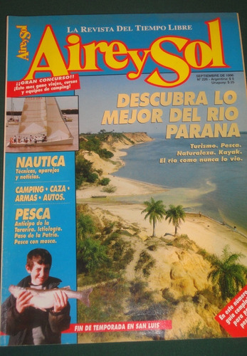 Revista Aire Y Sol  Nº 226- Septiembre 1996