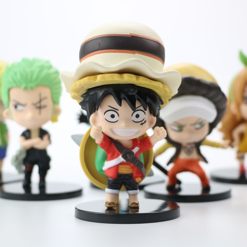 Set 6 Figuras One Piece 9-11cm