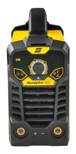 Soldadora inverter ESAB HandyArc 142I amarilla y negra 50Hz/60Hz 220V