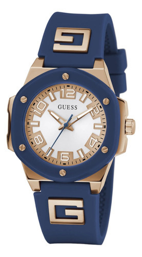 Reloj Guess G Hype Gw0555l4 Mujer Acero Inoxidable Color de la malla Azul Color del bisel Azul Color del fondo Blanco