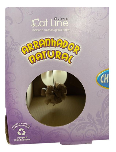 Chalesco Arranhador Natural Para Gatos Com Catnip (70480)