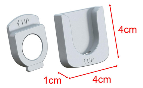 3 Suporte De Controle Remoto Magnético De 2 A 6 4cmx4cmx1cm