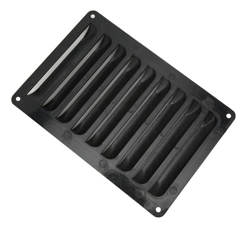 Panel De Parrilla Bus Vent Grill Rv M5 Abs Negro Professiona