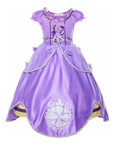 Jerrisapparel Disfraz De Princesa Para Niñas Hasta El Suelo