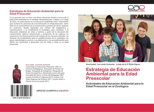 Libro: Estrategia De Educación Ambiental Para La Edad Preesc