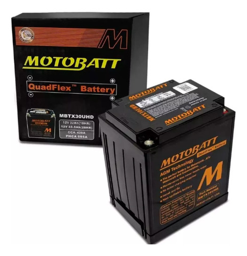 Bateria Motobatt Mbtx30u Hd Harley Davidson Street Glide