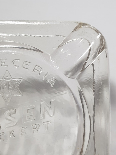 Imagen 5 de 6 de Antiguo Cenicero Pilsen Bieckert Vidrio Cerveceria Mag 57918