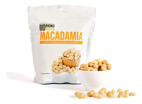 Moroki Nuts Nuez De Macadamia Natural 908 Gr