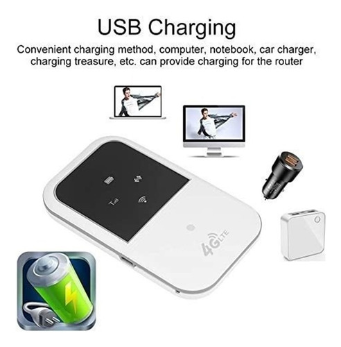 Enrutador Inalámbrico Portátil Wifi Ranura For Tarjeta Sim