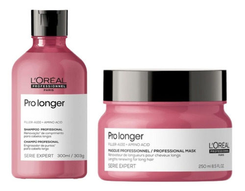Kit L'oréal Professionnel Pro Longer Shampoo + Máscara