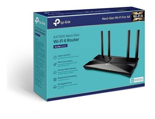 Router Wifi Tp-link Archer Ax10 Dual Band 802.11ax Gigabit