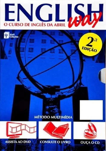 English Way - Curso De Inglês - Vol. 22 - Livro, Cd E Dvd, De A Abril. Editora Abril, Capa Livro Brochura, Com Cd E Dvd Em Inglês
