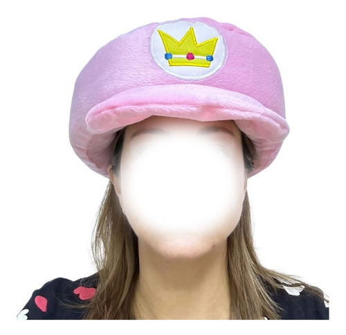 Gorro Princesa Peach Super Mario Bros