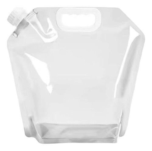 Contenedor De Agua Plegable, Bolsa De Agua 5l Claro