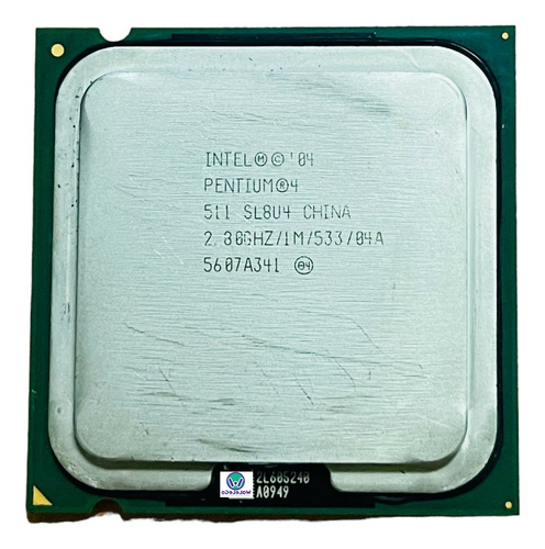 Procesador Intel® Pentium® 4 511 Caché 1 M, 2,80ghz, 533 Mhz (Reacondicionado)