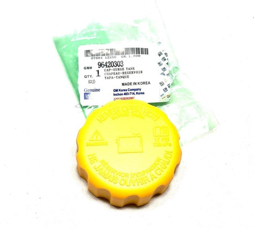 Tapa De Radiador Envase Refrigerante Aveo Optra Spark