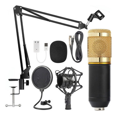 Micrófono Condensador Bm800 De Grabación De Sonido De Estu