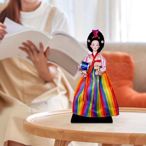 Nuevo 12\estatua De Escultura De Muñeca Geisha Coreana Para