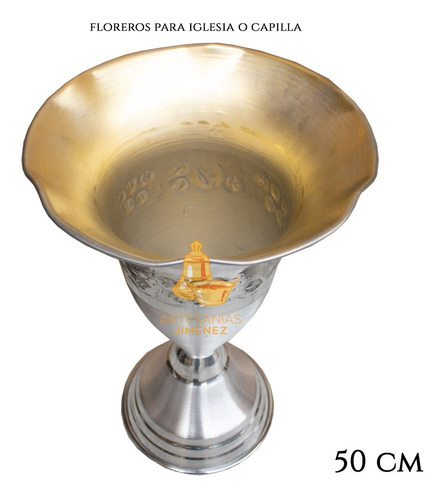 Imagen 2 de 8 de Floreros O Jarrones 50 Cm (par) Iglesia O Capilla