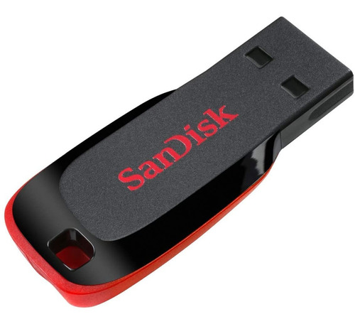 Pendrive Usb 64gb Sandisk Cruzer Blade 2.0 Sdcz50-064g-b35