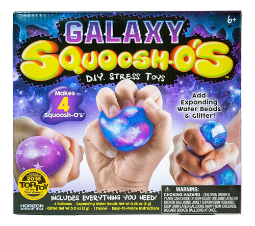 Kit De Slime Galaxy Squoosh-o's Diy Fidget Toys Por Hor Ksl