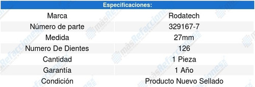 Banda Distribucion O Tiempo Megane Ii 2l L4 03-03 5663355