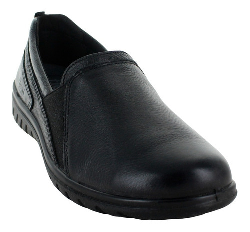 Flexi Zapato Confort Vestir Casual Piel Negro Mujer 75684