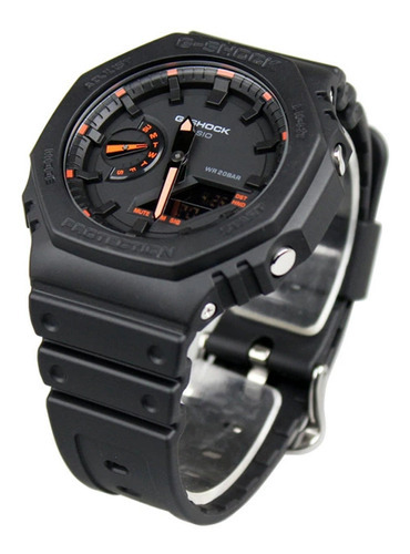 Relógio Casio G-shock Ga-2100-1a4dr *serie Neon Accent