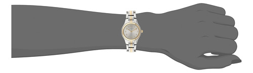 Reloj De Pulsera Para Mujer Anne Klein En Dos Tonos