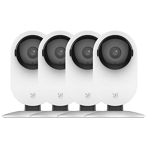 Yi 4pc Security Home Camera, 1080p 2.4g Wifi Smart Indoor Ip