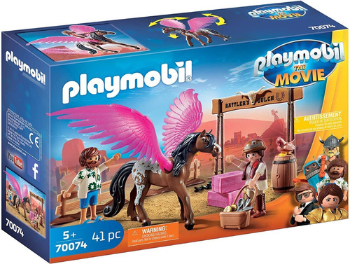 Playmobil La Película 70074 Marla Y El Caballo Volador