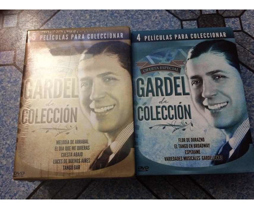 Coleccion De Lujo Carlos Gardel 2 Set Box Dvd Nuevos